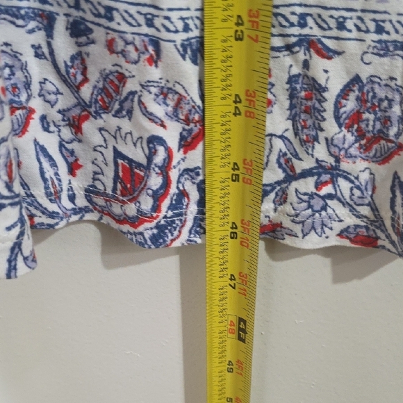 Lucky Brand Purple Maxi Dress with Tie Front - Picture 7 of 8